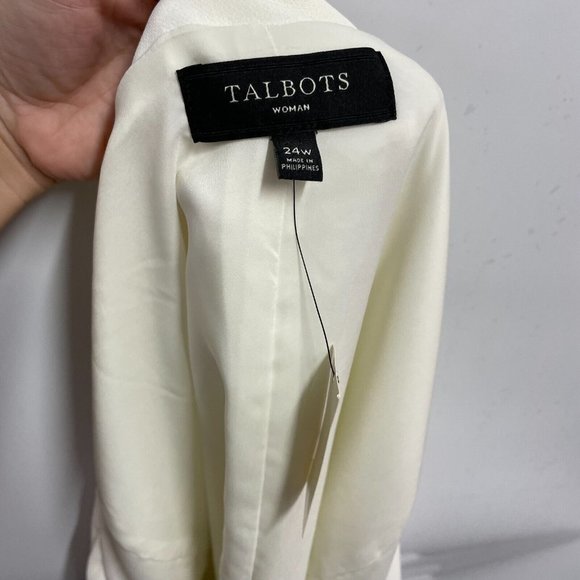 Women’s Talbots Size 24W Ivory Skirt New With Tags - Picture 4 of 7